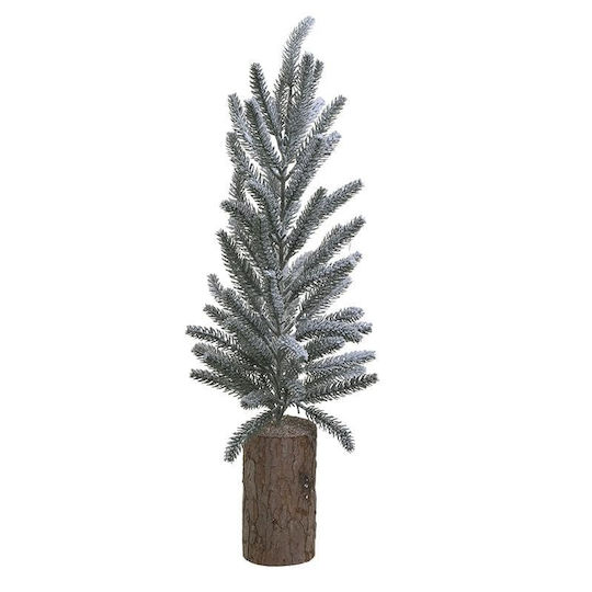 Christmas Decorative Snowy Tree 55cm Green