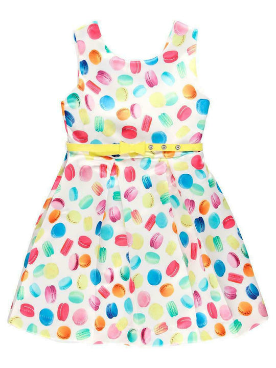 Boboli Kids Dress Sleeveless Multicolour