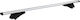 Modula Smart Bar 120cm. for Cars with Factory Bars (with Roof Rack Legs and Lock) Black