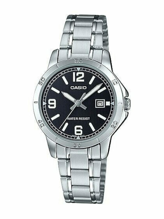 Casio Women's Watch 30mm Battery with Silver St...