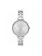 Michael Kors Charley Watch with Silver Metal Bracelet