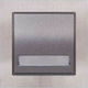 Mutlusan Elitra Plus 10720 Knopf Glocke in Silber Farbe