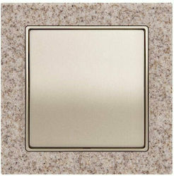 Mutlusan Elitra Plus Corian Schalterknopf in Be...