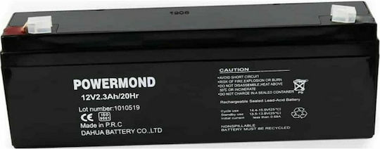 Dahua UPS Battery with Capacity 2.3Ah and Voltage 12V 1pcs