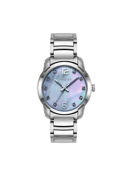 Vogue Sorento Watch with Silver Metal Bracelet