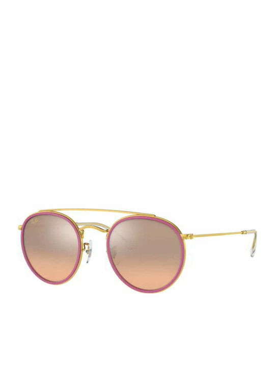 Ray Ban Round Double Bridge Unisex Sunglasses w...