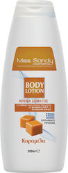 Miss Sandy Moisturizing Lotion Body with Aroma Caramel for All Skin Types 500ml Miss Sandy Moisturizing Lotion Body with Aroma Caramel for All Skin Types 500ml
