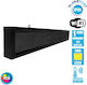GloboStar Scrollendes LED-Schild Einseitig Wasserdicht 168x24cm RGBW