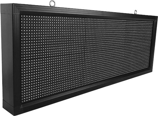 GloboStar Rolling LED Sign One - Sided Waterproof 104x40cm Blue