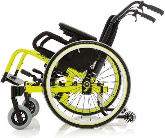 Progeo Tekna Tilt Junior Kids Wheelchair Light Type 39cm Bright Lime