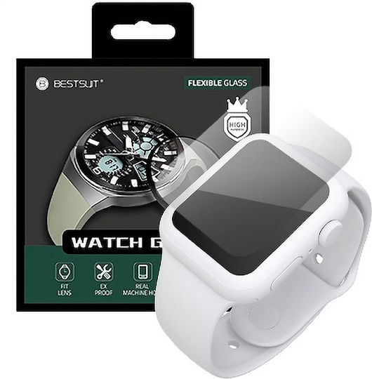 Bestsuit 5D Flexible Tempered Glass για το Apple Watch Series 7, Apple 1τμχ