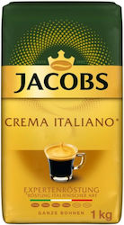 Jacobs Καφές Espresso Crema Italiano σε Κόκκους 1000gr
