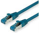 Value S/FTP Cat.6a Ethernet Network Cable 15m Blue