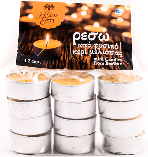 Axion Esti Tealights Orange 12pcs