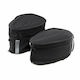 ZB2203 Motorcycle Hard Side Case Set 36lt in Black Colour