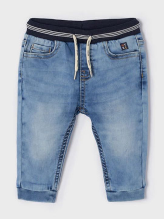 Mayoral Kids' Denim Pants Blue