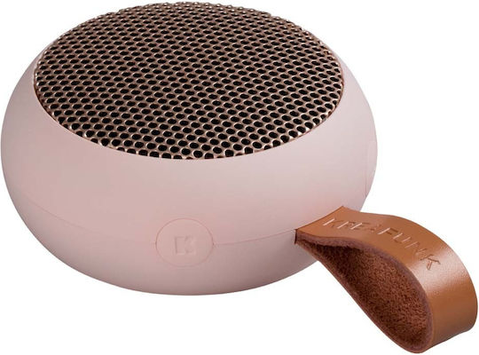 Kreafunk aGO Boxă Bluetooth 5W cu Durată de Baterie până la 25 ore Dusty Pink
