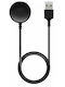 Tactical USB Charging Cable Μαύρο (Galaxy Watch 3 / 4)