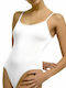 Lingerie Spaghetti Strap Bodysuit White