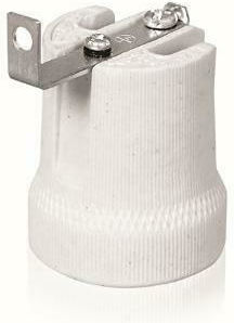 Panafan Power Socket with Socket E27 in White color 15-00101