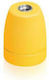Panafan Power Socket with Socket E27 in Yellow color Set 1pcs 15-00150-15