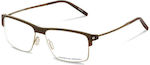 Porsche Design Eyeglass Frame with Titanium Brown P8361 B