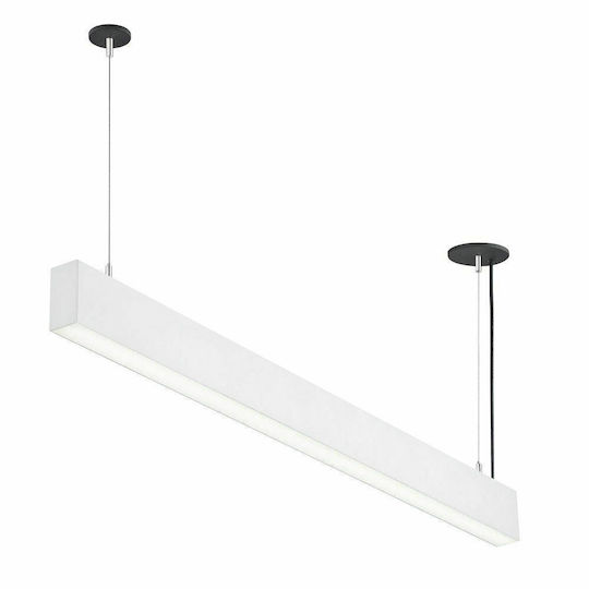 Optonica Commercial Linear LED Ceiling Light 50W Natural White IP20 L120xD6.7xH3.5cm