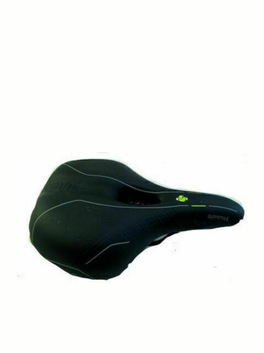 Selle Bassano Suprema Air 5-Zone Σέλα Ποδηλάτου Μαύρη