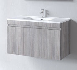 Martin Omega 100 Waschtisch mit Waschbecken Mel...
