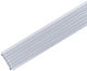 Elmark Walled Aluminum Profile for LED Strip with Opal Cover 100x4.9x0.6cm