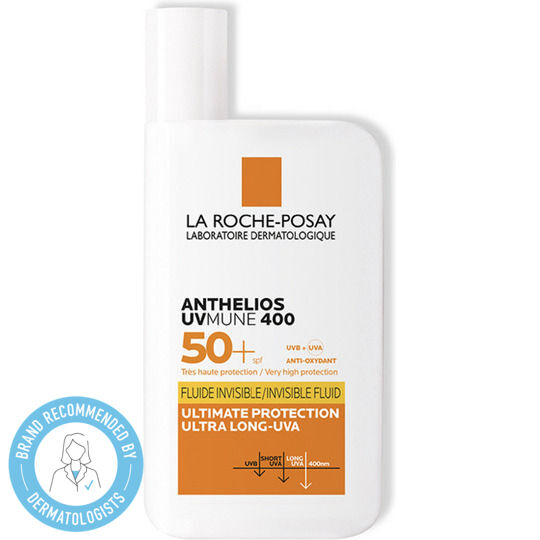 La Roche Posay Anthelios Uvmune 400 Invisible Fluid With Perfume Αντηλιακή Κρέμα Προσώπου SPF50 50ml