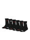 Jordan Athletic Kids' Long Socks Black 6 Pairs
