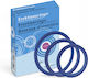 Medintim Erection Rings Set Cock Rings Cock Blue 3buc