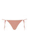 Amaryllis Bikini Slip με Κορδονάκια Pearl Blush