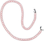 Acrilic Lanț de ochelari 65cm în culoarea Roz