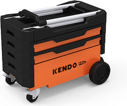Kendo Τροχήλατος Μεταλλικός Εργαλειοφόρος 4 Θέσεων Π70xΒ38xΥ53.5εκ.