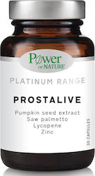 Power Of Nature Platinum Range Prostalive Supliment pentru Sănătatea Prostatei 30 capace