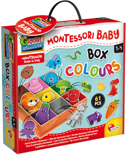 Lisciani Giochi Baby Box Χρώματα Montessori Εκπαιδευτικό Παιχνίδι Γνώσεων για 1-4 Ετών
