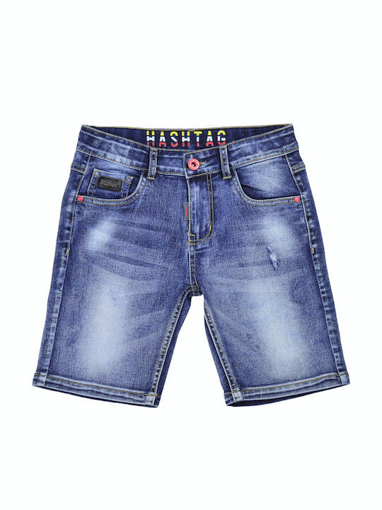 Șort/Salopetă Copii Denim Albastru deschis