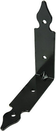 FFG Raft de colț din Metal în Culoare Negru 150x150mm 1buc 45032