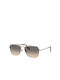 Ray Ban Caravan Sonnenbrillen mit Silber Rahmen und Gray Verlaufsfarbe Linse RB3636 003/32