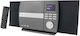 Soundmaster Sistem audio 2 ICD1010AN 10W cu CD / Media digitale Player, WiFi și Bluetooth Negru