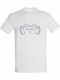 T-shirt Unisex " Μας Ψεκάζουν ", White