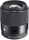 Sigma Crop Φωτογραφικός Φακός 30mm F/1.4 DC DN Contemporary Σταθερός για Fujifilm X Mount Μαύρος