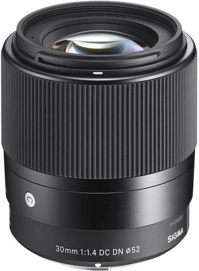 Sigma Crop Φωτογραφικός Φακός 30mm F/1.4 DC DN Contemporary Σταθερός για Fujifilm X Mount Μαύρος
