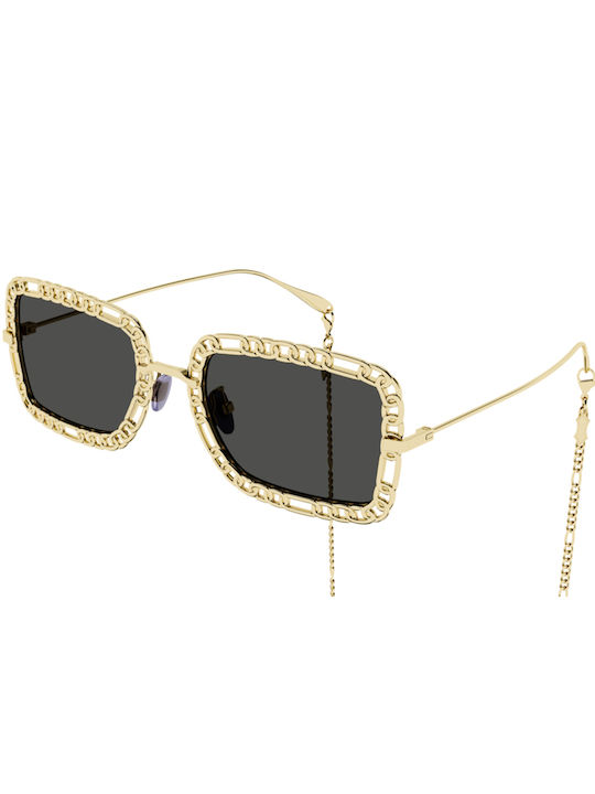 Gucci Sonnenbrillen mit Gold Rahmen GG1112S 001