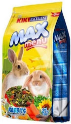Kiki Τροφή για Ενήλικο Κουνέλι Max Menu Excellent Baby Rabbits 1kg