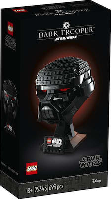 Lego Star Wars Dark Trooper Helmet για 18+ ετών