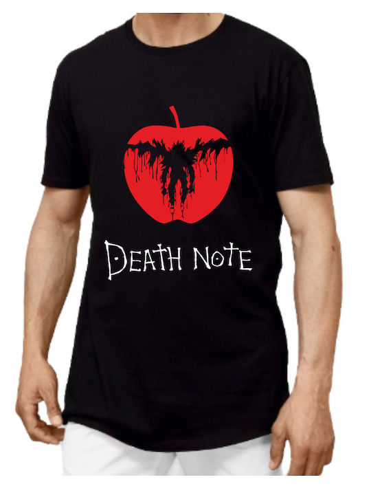 Anime 3 T-shirt Death Note Black Cotton