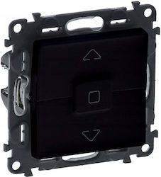 Legrand Valena Life Roller Shutter Push Button Switch Mechanism in Black Color 756330
